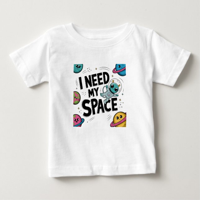 Peanuts - I Need My Space T-Shirt (Front)
