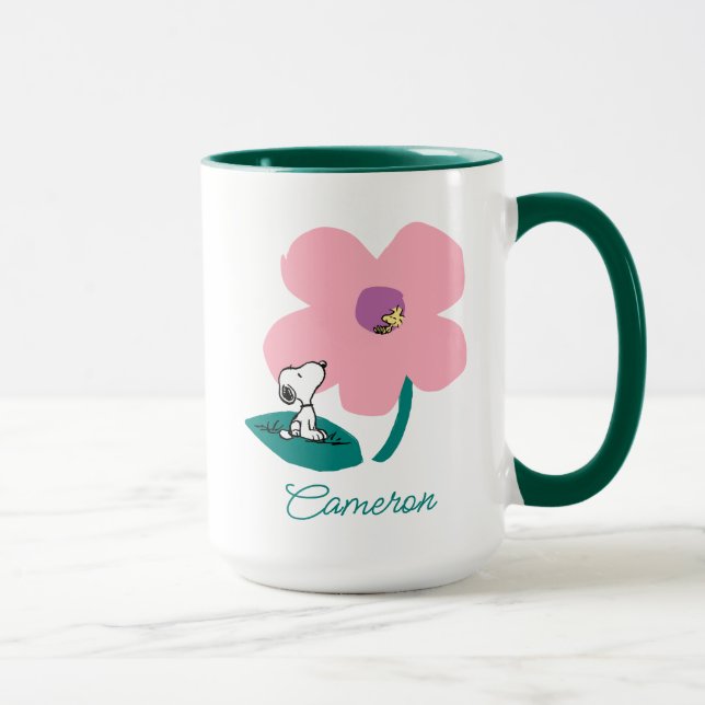 Peanuts | Illustrating Nature | Add Your Name Mug (Right)