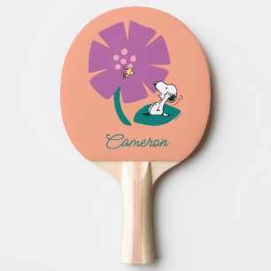 Peanuts   Illustrating Nature   Add Your Name Ping Pong Paddle