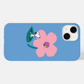 Peanuts | Illustrating Nature Pink Flower Case-Mate iPhone Case (Back (Horizontal))