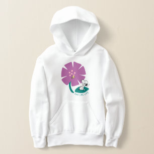 Peanuts Illustrating Nature Purple Flower