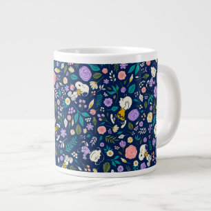 Peanuts In Bloom Pattern Large Coffee Mug
