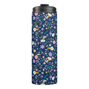 Peanuts In Bloom Pattern Thermal Tumbler