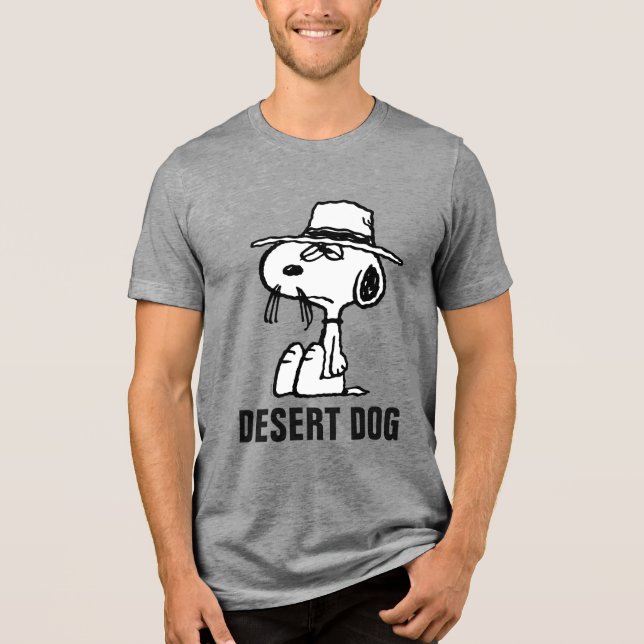 Peanuts | It's Snoopy's Brother Spike Tri-Blend Shirt (Front)