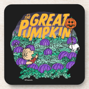 Peanuts   It's the Great Pumpkin Coaster