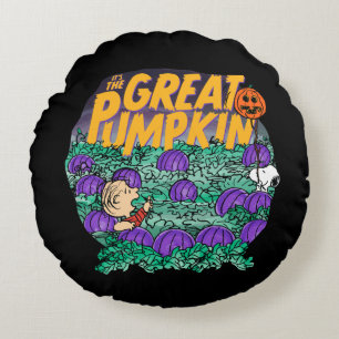 Peanuts It's the Great Pumpkin Round Cushion