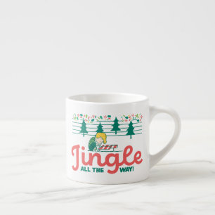 Peanuts   Jingle All the Way Espresso Cup