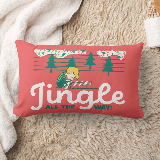 Peanuts | Jingle All the Way Lumbar Cushion (Blanket)