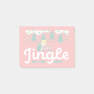 Peanuts   Jingle All the Way Post-it Notes