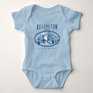 Peanuts   Killington Ski Resort Vermont Baby Bodysuit