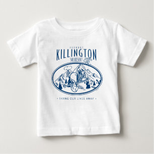 Peanuts   Killington Ski Resort Vermont Baby T-Shirt