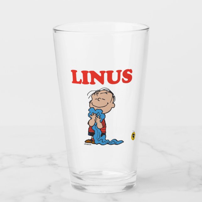 Peanuts | Linus Blanket Smile Glass (Front)