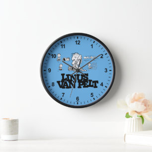 Peanuts   Linus Clock