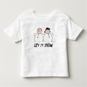 Peanuts   Linus & Lucy Snowmen Toddler T-Shirt