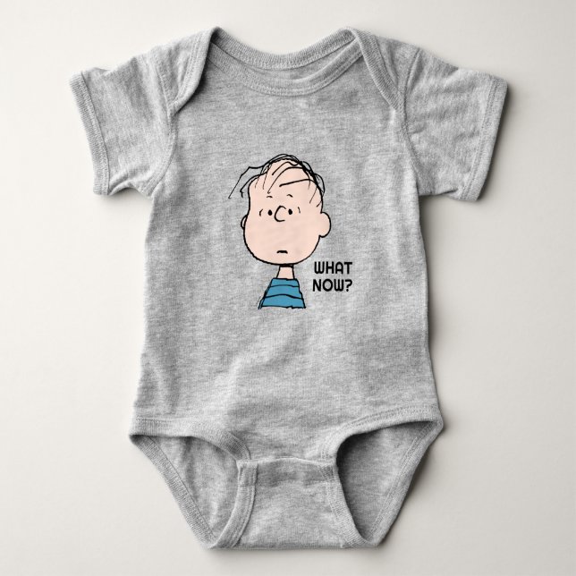 Peanuts | Linus Portrait Baby Bodysuit (Front)