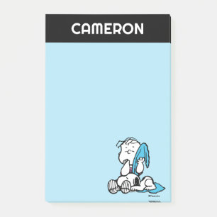 Peanuts   Linus & Snoopy Post-it Notes