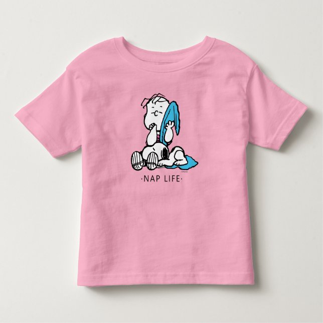 Peanuts | Linus & Snoopy Toddler T-Shirt (Front)
