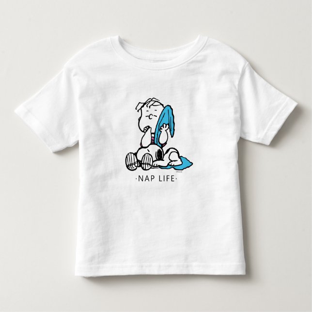 Peanuts | Linus & Snoopy Toddler T-Shirt (Front)