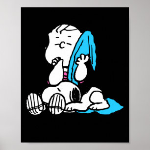 Peanuts Linus T Shirt  Poster