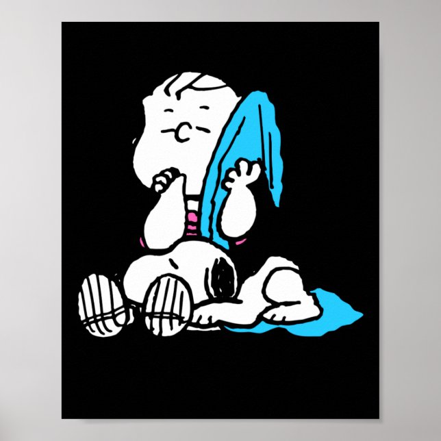 Peanuts Linus T Shirt  Poster (Front)