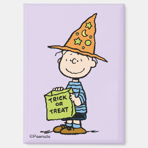 Peanuts Linus Wizard Trick Or Treat Magnet
