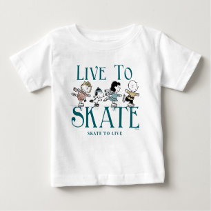 Peanuts   Live to Skate Baby T-Shirt