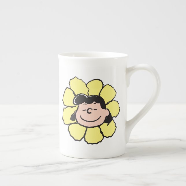 Peanuts | Lucy Flower Bone China Mug (Right)