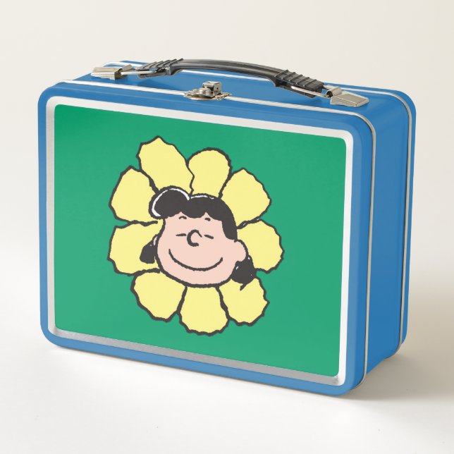 Peanuts | Lucy Flower Metal Lunch Box (Front)