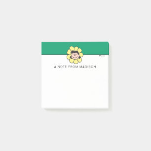 Peanuts   Lucy Flower Post-it Notes