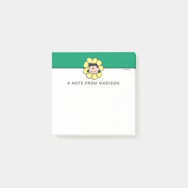 Peanuts | Lucy Flower Post-it Notes (Front)