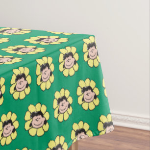 Peanuts   Lucy Flower Tablecloth