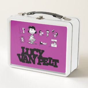 Peanuts   Lucy Metal Lunch Box