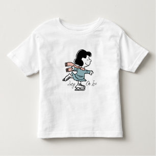 Peanuts   Lucy On Ice Toddler T-Shirt