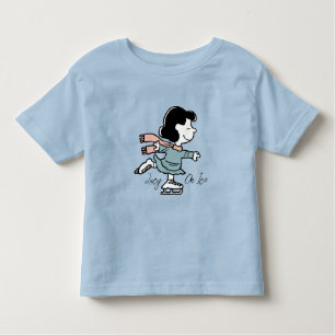Peanuts   Lucy On Ice Toddler T-Shirt