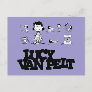 Peanuts   Lucy Postcard