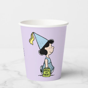 Peanuts Lucy Princess Costume Halloween Paper Cups