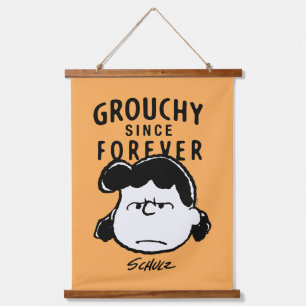 Peanuts   Lucy Since Forever Hanging Tapestry