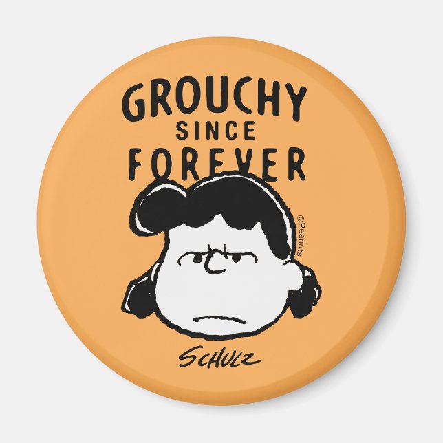 Peanuts | Lucy Since Forever Magnet (Front)