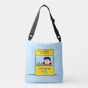 Peanuts   Lucy & the Doctor Is In Crossbody Bag