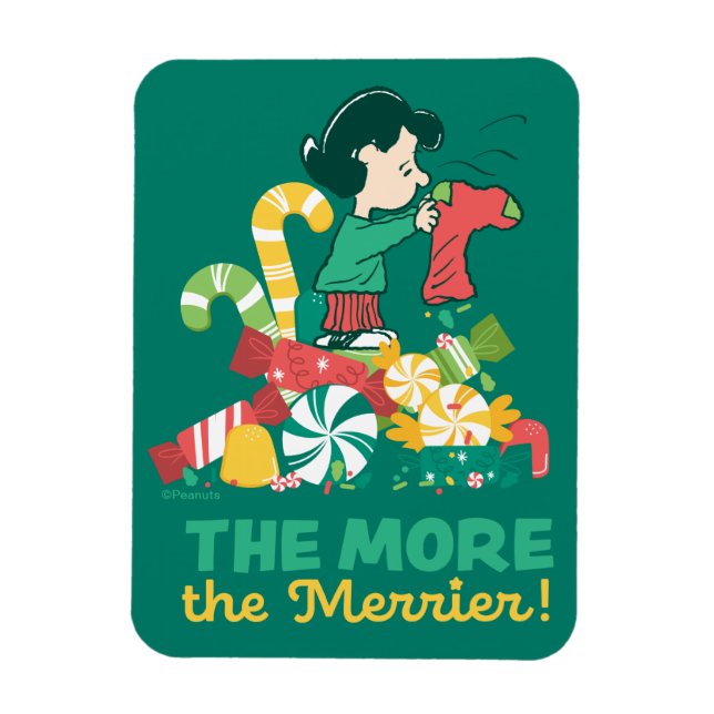 Peanuts | Lucy the More the Merrier Magnet (Vertical)