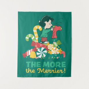 Peanuts   Lucy the More the Merrier Tapestry