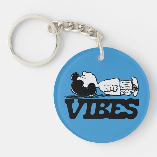 Peanuts | Lucy Vibes Key Ring (Front)