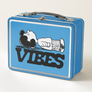 Peanuts   Lucy Vibes Metal Lunch Box