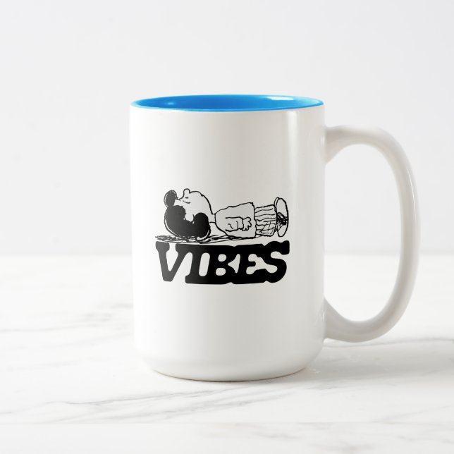 Peanuts | Lucy Vibes Two-Tone Coffee Mug (Right)