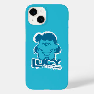 Peanuts   Lucy Who Says I'm Crabby?? Case-Mate iPhone 14 Case