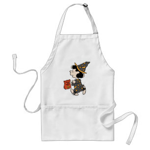 Peanuts Lucy Witch Costume Halloween Standard Apron