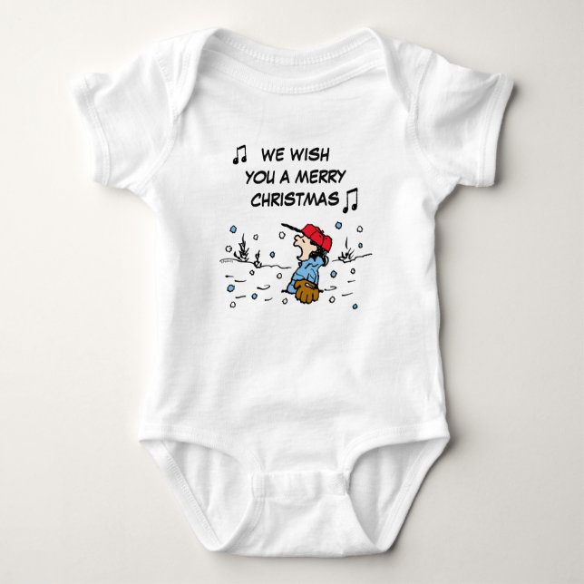 Peanuts | Lucy's Chestnuts Roasting Baby Bodysuit (Front)