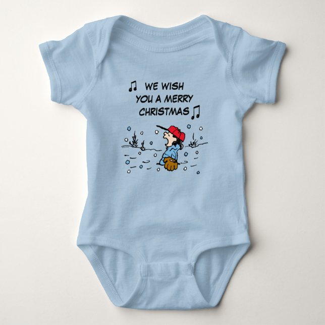 Peanuts | Lucy's Chestnuts Roasting Baby Bodysuit (Front)