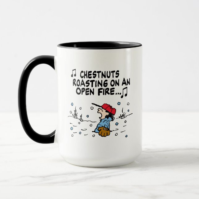Peanuts | Lucy's Chestnuts Roasting Mug (Left)
