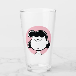 Peanuts   Lucy's Faces Glass